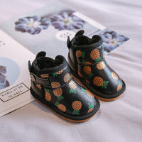 Baby's snow boots girl baby winter thickened cotton shoes