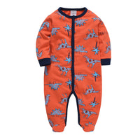 Spring and Autumn Thin Long Sleeve Baby One-piece