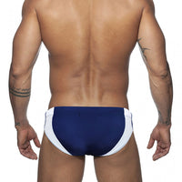 Men's Simplicity Color Matching Swim Briefs