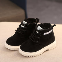 New warm and thick boy leather boots