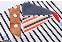 Summer Cotton Short Sleeve One-piece Suit