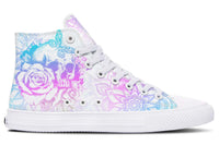 Fashion Printed Couple High Top Canvas Shoes