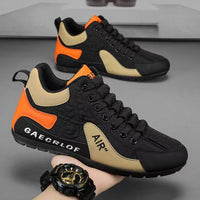 Autumn New Leather Upper Breathable Casual Sneakers