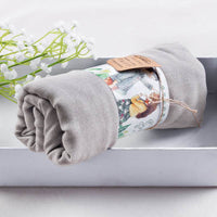 Solid silk scarf