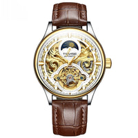 Waterproof Business Leisure Automatic Belt Men's Mechanical Watch