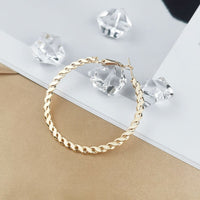 Twist Metal Twisted Earrings Minority Fashion Creative Ear