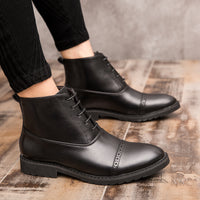 British Retro Casual Fashion Plus Size Men's Shoes