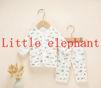 Children's Wear Spring And Autumn Baby Cotton Underwear Set