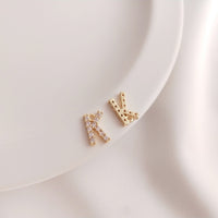 26 English Letter Pendant Earrings Necklace Bracelet Accessories