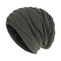 Men's And Women's Same Style Warm Fleece Wool Knitted Hat