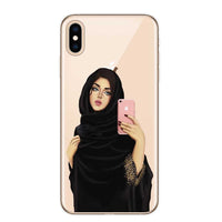 Veil girl phone case