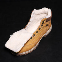 Plus Velvet British Warm Tooling Men's Shoes Outdoor