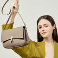 Fashionable All-match Light Luxury Leather Shoulder Messenger Bag