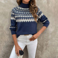 Fashionable Stylish Loose Outer Wear All-matching Knitted Sweater