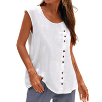 Women's Vintage Oversized Casual Sleeveless Top