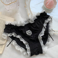 Girl's Pure Desire Panties Women's Short Mid-waist Underwear