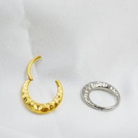 Titanium Alloy ASTM F136 Concave-convex Nose Ring