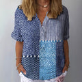 Casual Women's Short Sleeve Pullover Print Shirt