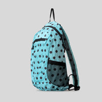 Japanese-style Polka-dot Casual Backpack For Outdoor Use
