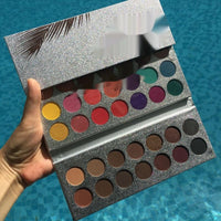 63 Colors High Gloss Matte Eyeshadow Sequins Eye Shadow Plate