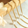 Instagram-style Water Pearl Necklace Titanium Steel