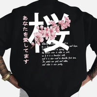 Men's Short-sleeved T-shirt Cotton Fabric Loose Design