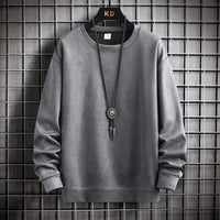 Suede Sweater Men's Spring And Autumn New American Style