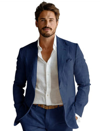 Men's Spring Jacket Business Suit Plus Size British