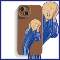 Oil Painting Creative Trendy Mobile Phone Case