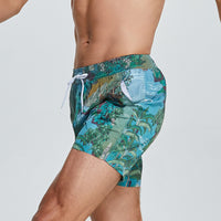 Loose Design Beach Water Park Swimming Trunks