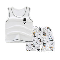 Children's cotton sleeveless vest