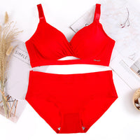 No traces and no steel ring gathered girls bra