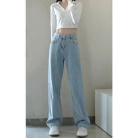 Retro Straight Drooping Summer Long Pants