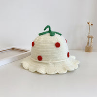 Children's Warm Wide Brim Knitted Hat