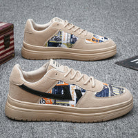 Men's  Breathable Running Canvas Sneakers