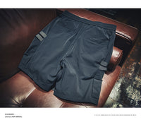 Summer Casual Overalls Pants Men's Loose Fashion Brand Weight-catcher Trendy Thin Pirate Shorts Breeches