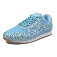 Women's Sequined Platform Heel Shoes