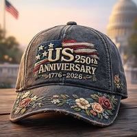 Independence Day 3D Digital Print Baseball Cap