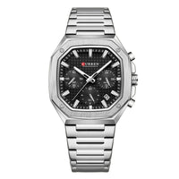 Unisex Small Dial Six-Hand Multi-Function Waterproof Calendar Couples Watch For Men