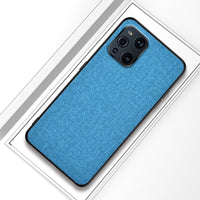 Mobile Phone Case Canvas Pattern Soft Edge Protective Cover Creative Back Shell