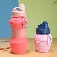 Silicone Folding Water Retractable Sports Bottle