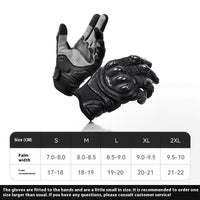 Gloves Motorcycle Carbon Fiber Anti Drop