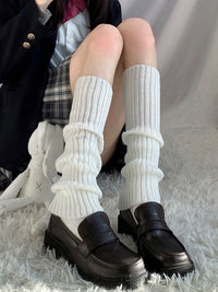 Women's Autumn And Winter Knitted Long Tube Pile Socks