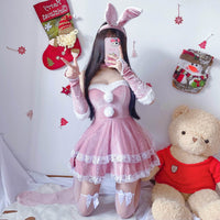 New Christmas Costume Stage Maid Costume Dress