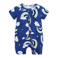 Summer round neck jumpsuit