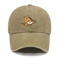 Cotton Retro Washed Sun Outdoor Fishing Hat