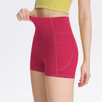 Cloud-feel High-waist Butt-lifting Thin Elastic Three-quarter-length Pants