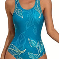 Womens Printed Bikini With A Sexy Open-back Design