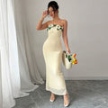 Elegant Backless Tube Dress For Women