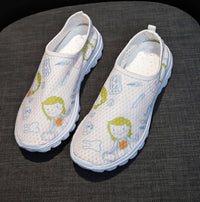 Women'S Plus Size Mesh Sneakers